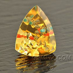 citrine with Intrusion