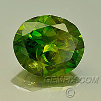 russian green demantoid garnet