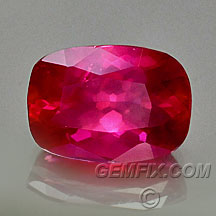 Ruby cushion