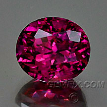 Sri Lanka oval certified ruby