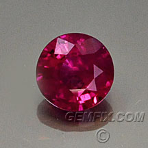 burma round ruby