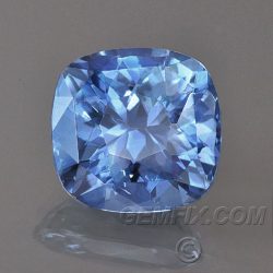 cushion Blue Sapphire cornflower