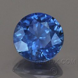 round Blue Sapphire