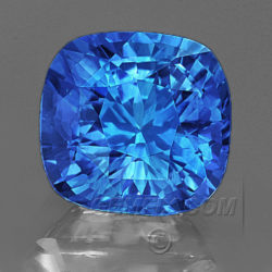 Blue Sapphire Square Cushion