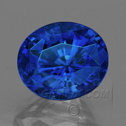 Royal Blue Sapphire Oval