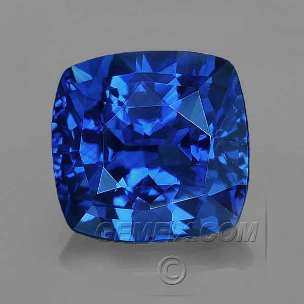 Natural Blue Sapphire Cushion Modified Portuguese Cut | 1.89cts | #11 ...