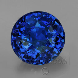 Natural Sapphire Round Royal Blue