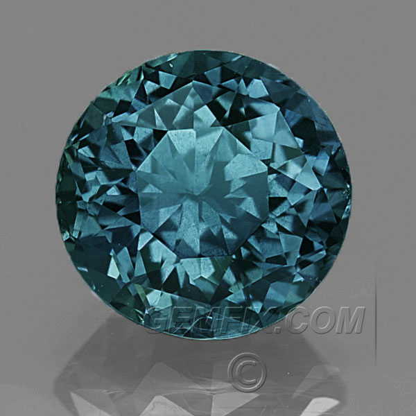 Round Montana Sapphire Color Change "Roulette" Cut | 1.90cts | #12-2235