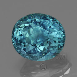 Montana Sapphire Oval Blue Green