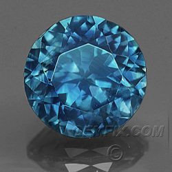 Montana Sapphire Blue Round