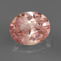 Padparadscha Orange Pink Sapphire Oval