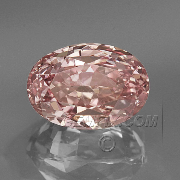 Unheated Natural Orangy Pink Padparadscha Sapphire Oval Cut | 1.26