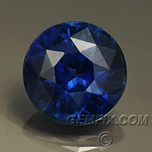 round sapphire