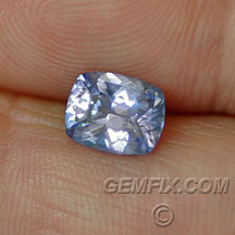 sapphire unheated cushion