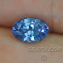 medium blue sapphire oval