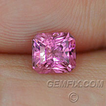princess radiant pink sapphire