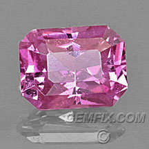 radiant pink sapphire