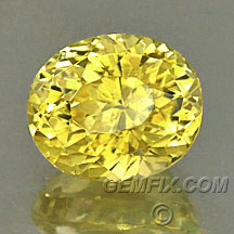 fancy yellow certified sapphire