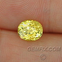 fancy yellow certified sapphire