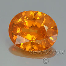 orange spessartite mandarin