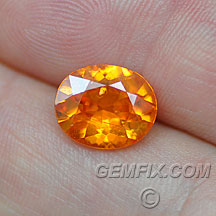 orange spessartite mandarin