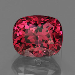 Red Spinel Cushion Burma