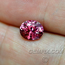 burma spinel oval