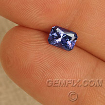 tanzanite princess cut