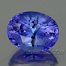tanzanite brilliant oval