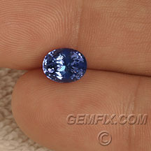 tanzanite brilliant oval