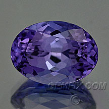 oval portuguese tanzanite