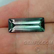 bi color tourmaline